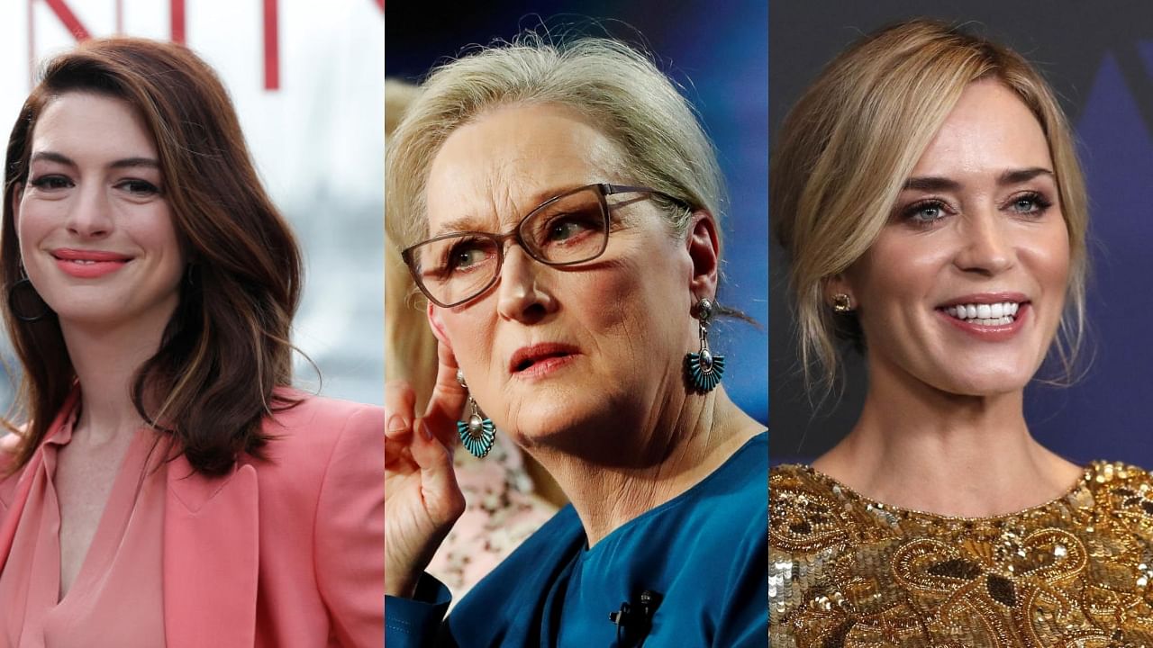 <div class="paragraphs"><p>Stars of 'The Devil Wears Prada' Anne Hathaway, Meryl Streep, Emily Blunt (L-R). </p></div>